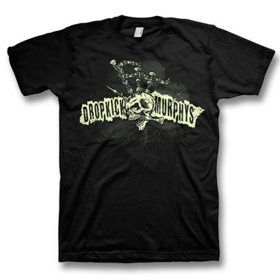 Bagpipe Skeleton Mohawk | Dropkick murphys merch